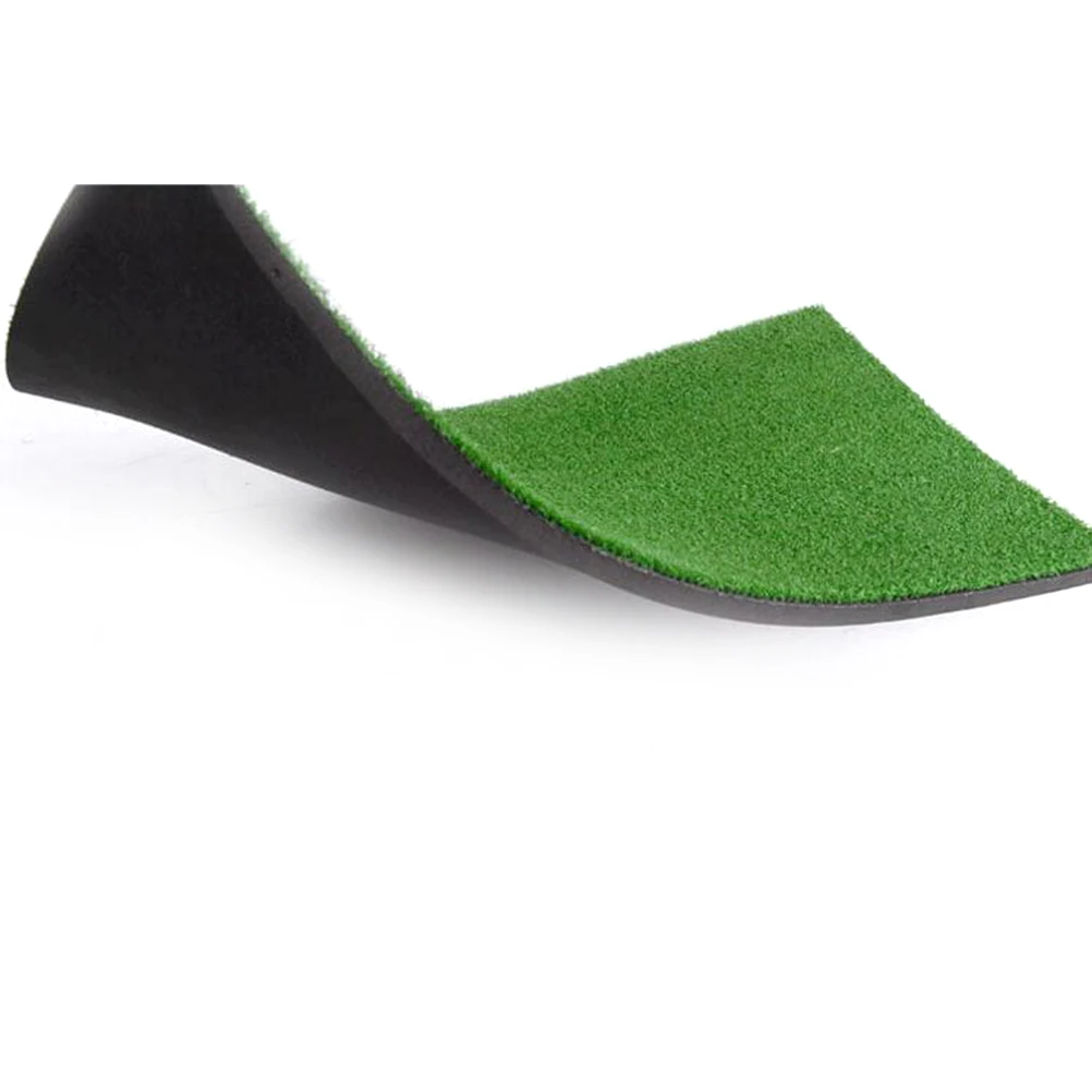 

Portable Hitting Mat Mini Driving Pad with Realistic Short Fairway and Long Rough Surface for All Skill Levels Practice Mat