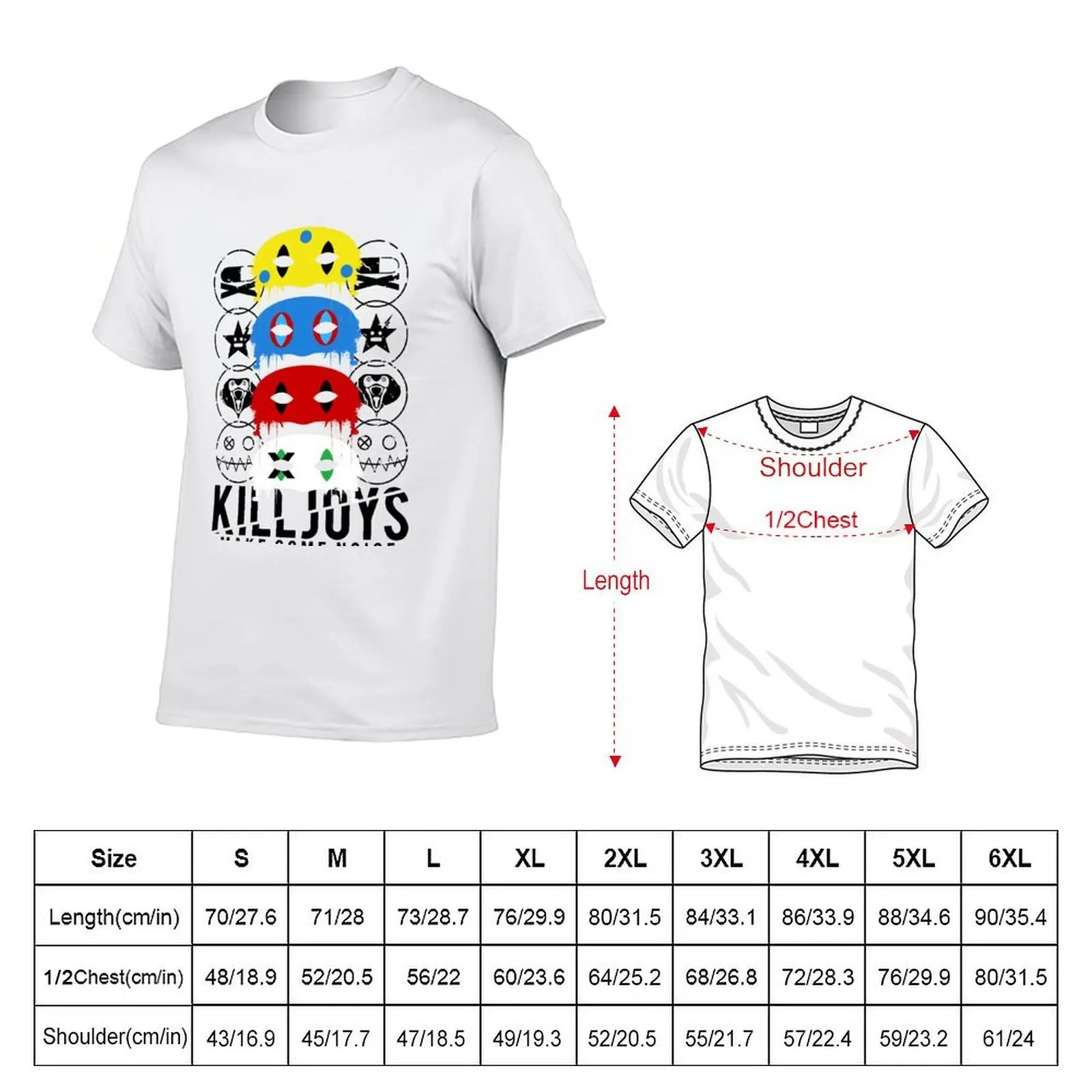 Killjoys, make some noise! T-Shirt clothes summer clothes mens workout shirts