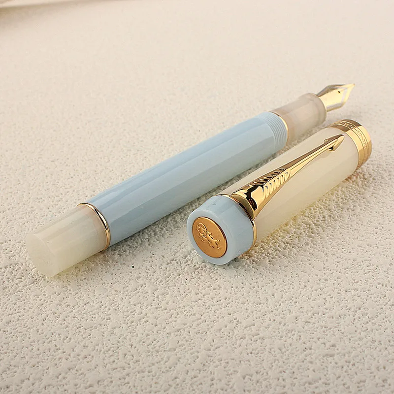 Luxury Jinhao 100 Acrylic Fountain Pen New colors F/EF/M Nib INK PEN School Student Office Stationery