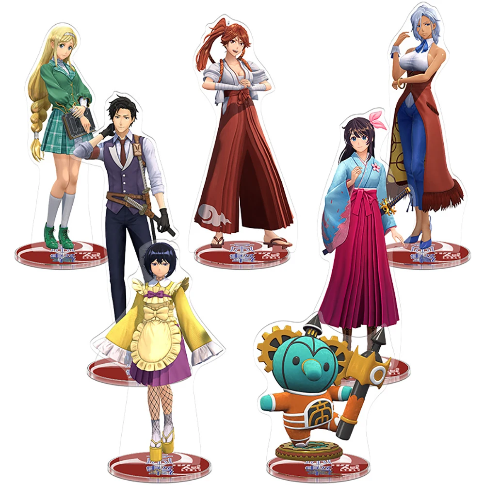 

Acrylic Stand Model Ornament Carving Inner Printing Serene Vibe Display Cabinet Decoration Holiday Great Gift for Anime Lovers