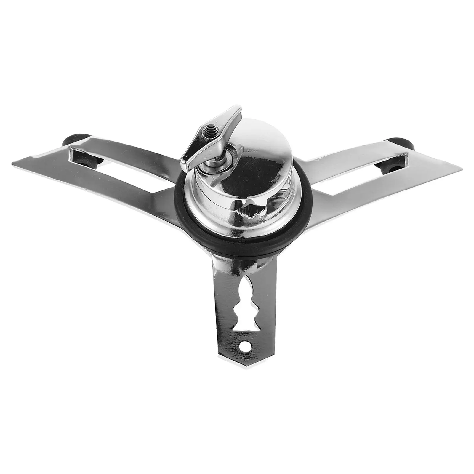 

Metal Tom Drum Mount Holder Suspension Rim Secure Stand for Performances Practice Easy Installation Compact Drum Hardware