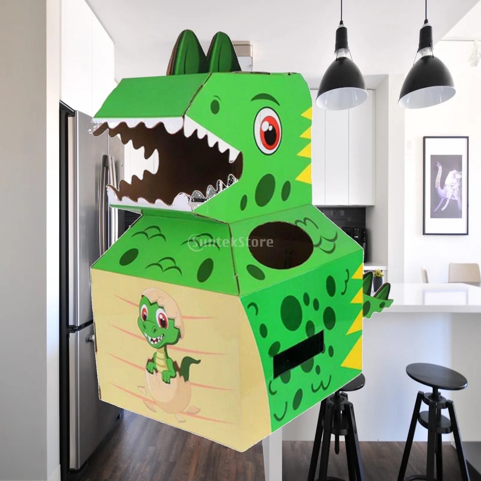 

Kids Cardboard Toy Paper Dinosaur Animal Cardboard Learning Educational Game Baby Toddler Toys for Children