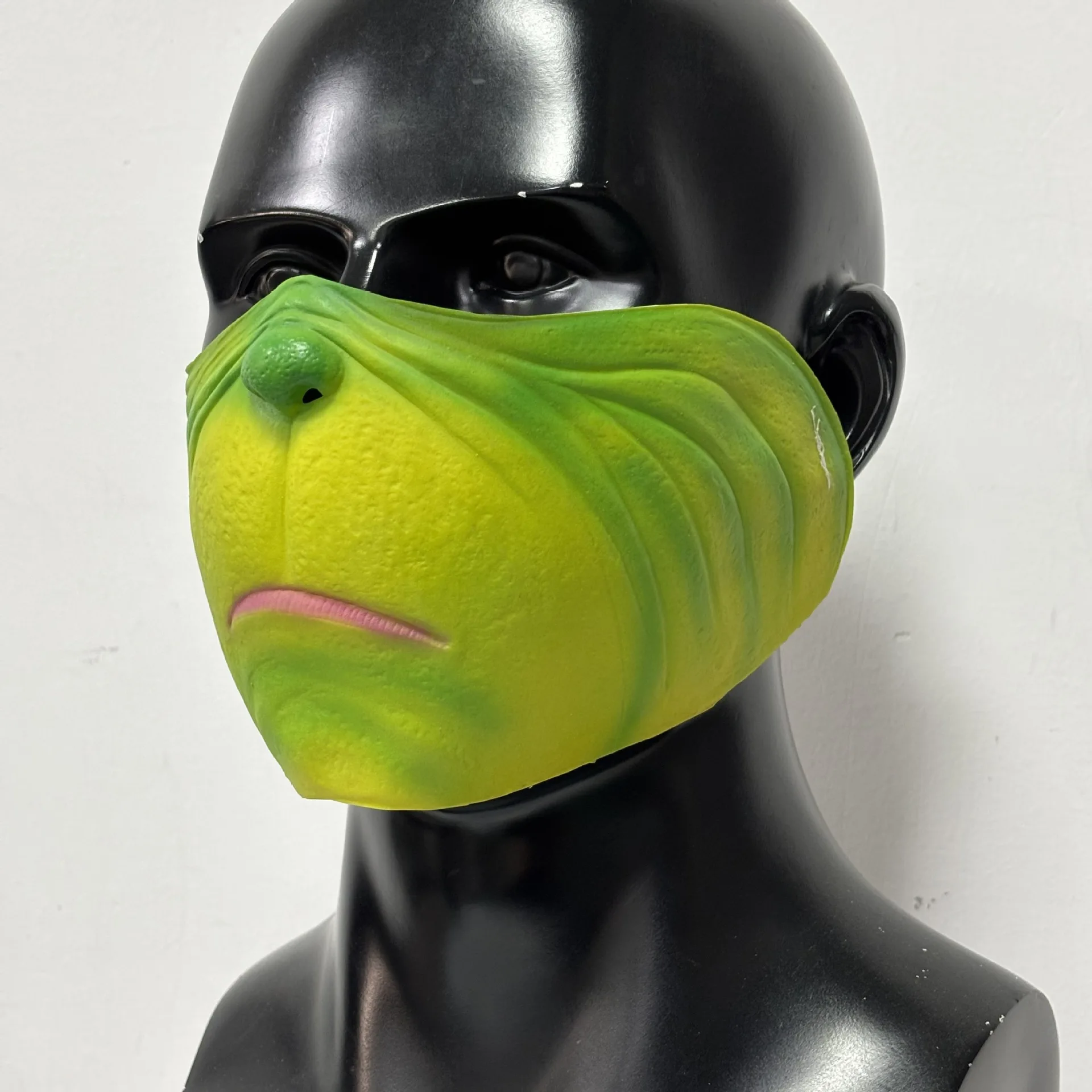 Die Weihnachts-Cosplay-Maske, Naturlatex-Maske für Weihnachtsfeiern, Cosplay und Kostümpartys – Detail 5