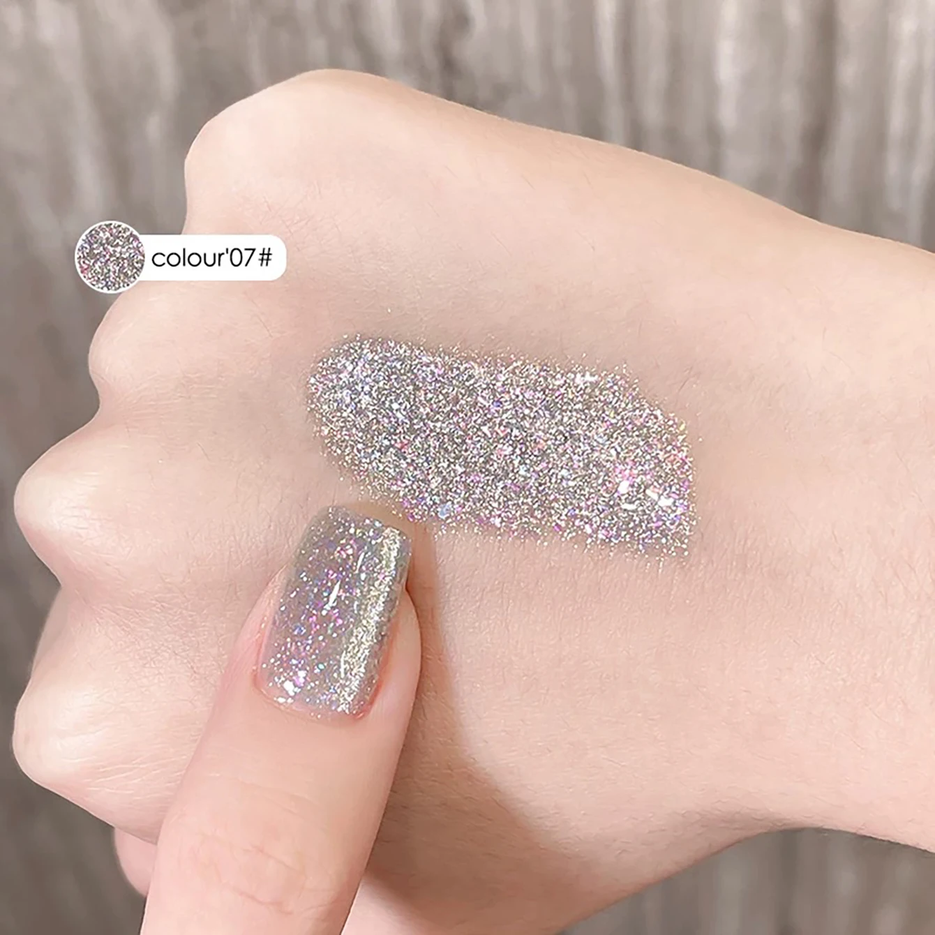 1 pz TC Ice Crystal Cat Eye Gel Smalto per unghie 2025 Nuovo ghiaccio trasparente, alla moda, sbiancante, abbagliante, glitter Cat Eye Nail Art