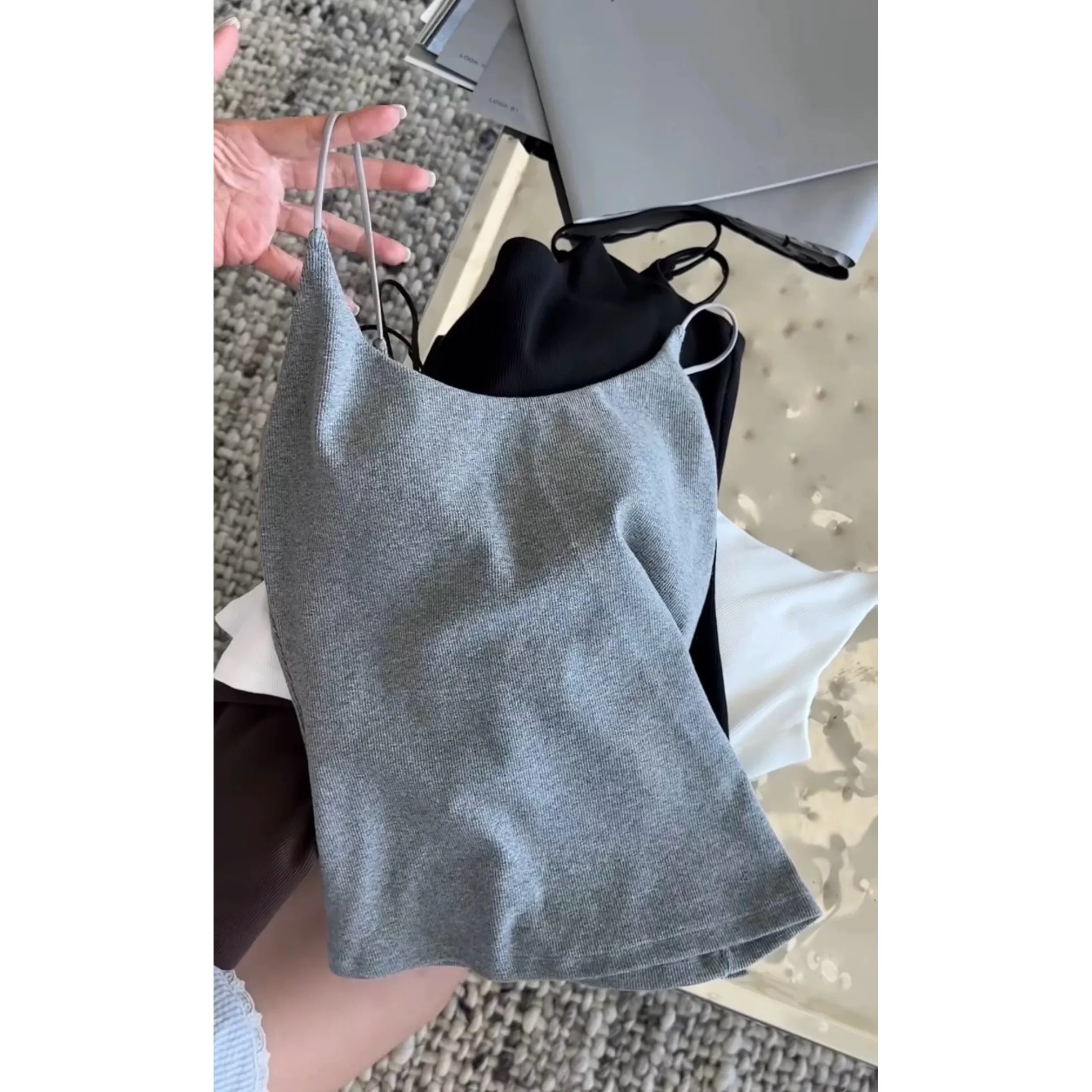 poetry-lan-women's-2026-new-395-versatile-simple-fashion-thin-strap-beautiful-back-self-contained-mesh-cup-strap-bralette