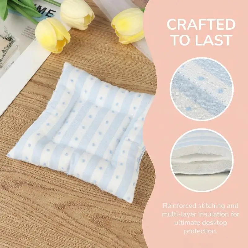 

Салфетка для стола с полосками и горошком, милый декор для кухни, столовой, завтрака