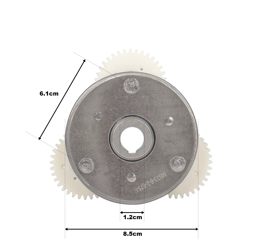 Clutch and Planetary Gear with Bearings Wheel Hubs, MXUS  XF15, 36T Gears