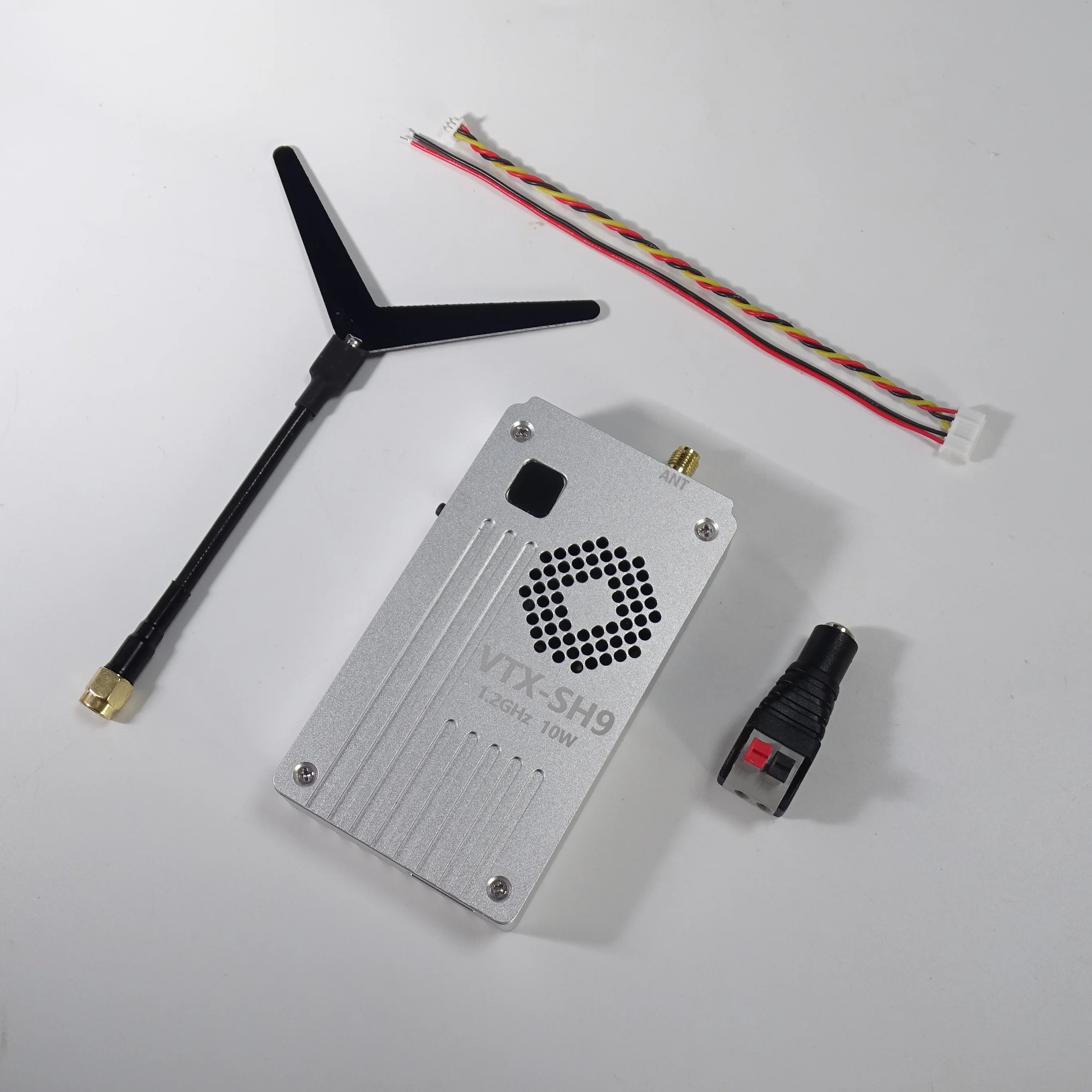 VTX-SH9 1.2 جيجا هرتز 1.3 جيجا هرتز 10 واط VTX 8CH FPVspeed 1080 ~ 1360 ميجا هرتز جهاز إرسال فيديو تناظري لاسلكي طويل المدى VRX VTX #1