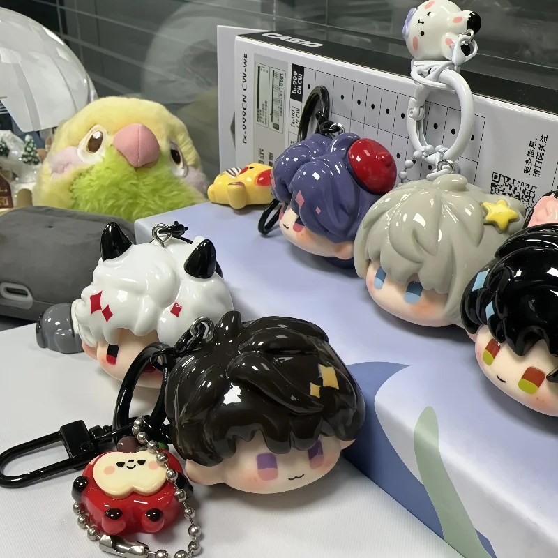 

Love And Deepspace Otome Game Keychain Pendant Character Keyrings Xavier Zayne Rafayel Sylus Anime Decor Bag Charm Girls Gift