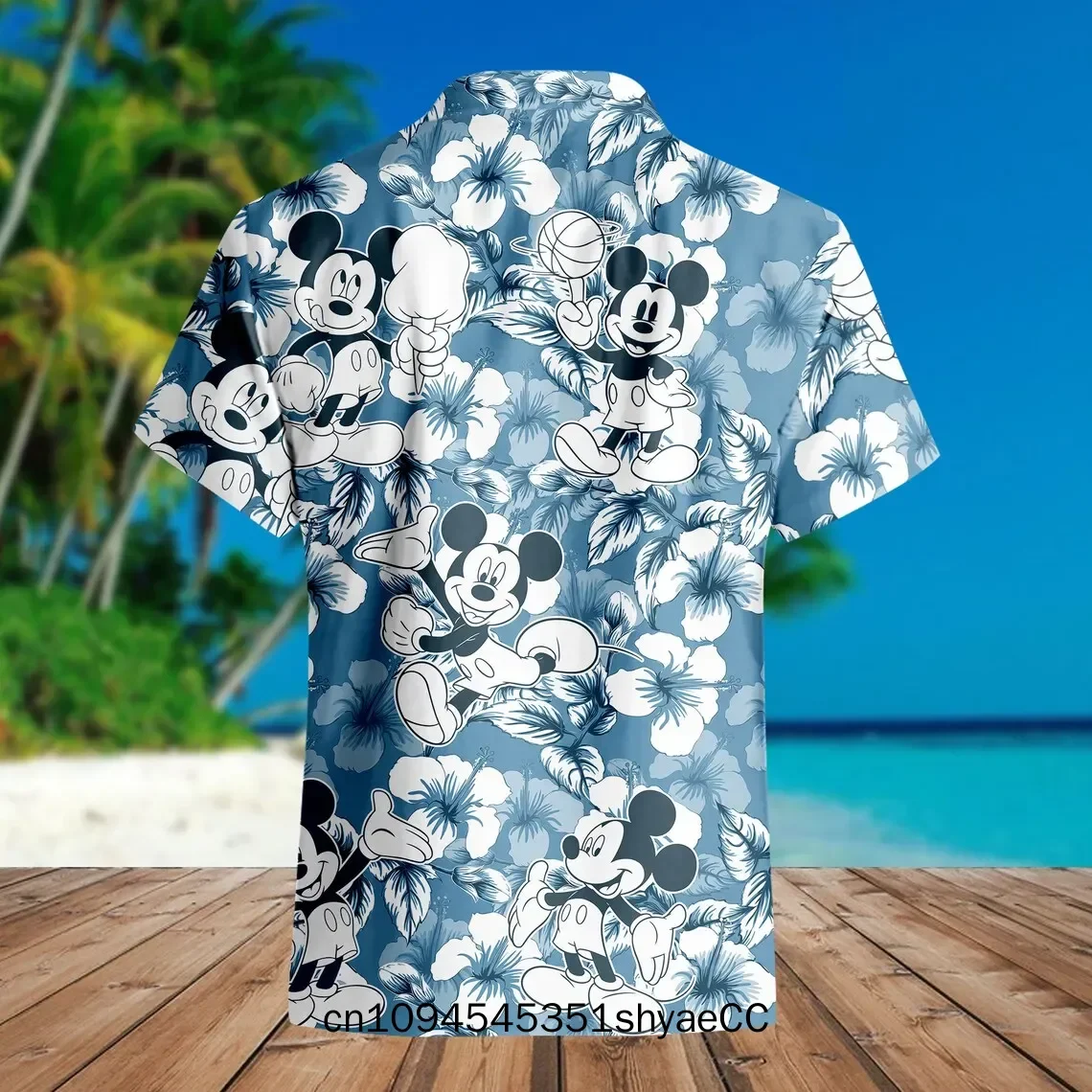 Mickey Mouse Tropical Hawaiian Shirt Disney World Aloha Shirt Disneyland Shirt Kids Disney Shirt Disney Rock And Roll Shirt