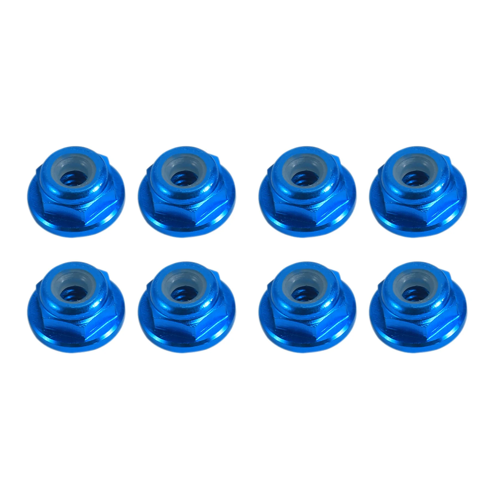 8Pcs Metal Nylon M2 Wheel Lock Nuts for 1/24 RC Car Crawler Car Axial SCX24 AXI90081 AXI00001 AXI00002 Upgrade Parts,2