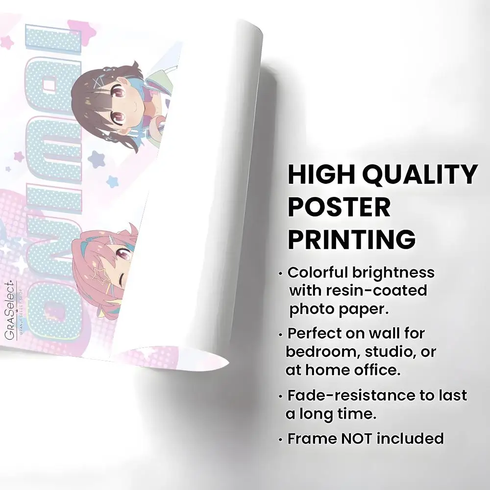 Anime O-Onimai Poster High-definition  poster stickers, suitable for bedroom, living room, home decoration