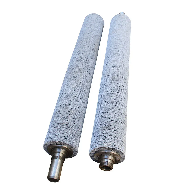 Slag removal and rust removal steel wire brush roller polishing brushed stainless steel brush