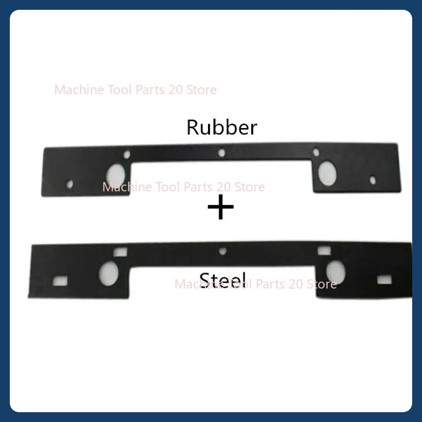 4# Milling Machine Saddle Knee Wiper Plate CNC Turret Mill Tool 2pc CNC Milling Machine Lathe Machine
