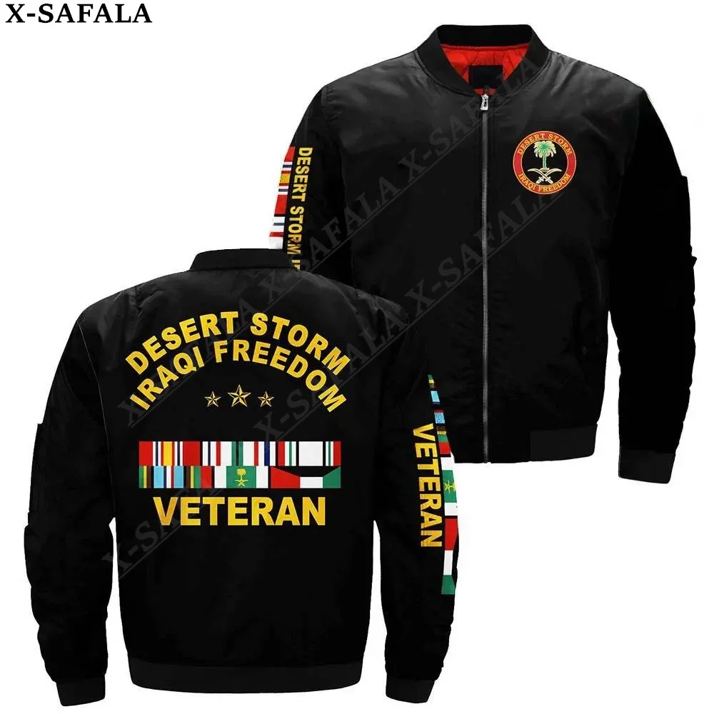 Vietnam Army Viet Nam USA Veteran 3D Bomber Jackets Zipper Jacket Casual Thick Coat Unisex Harajuku Men Women Streetwea-4