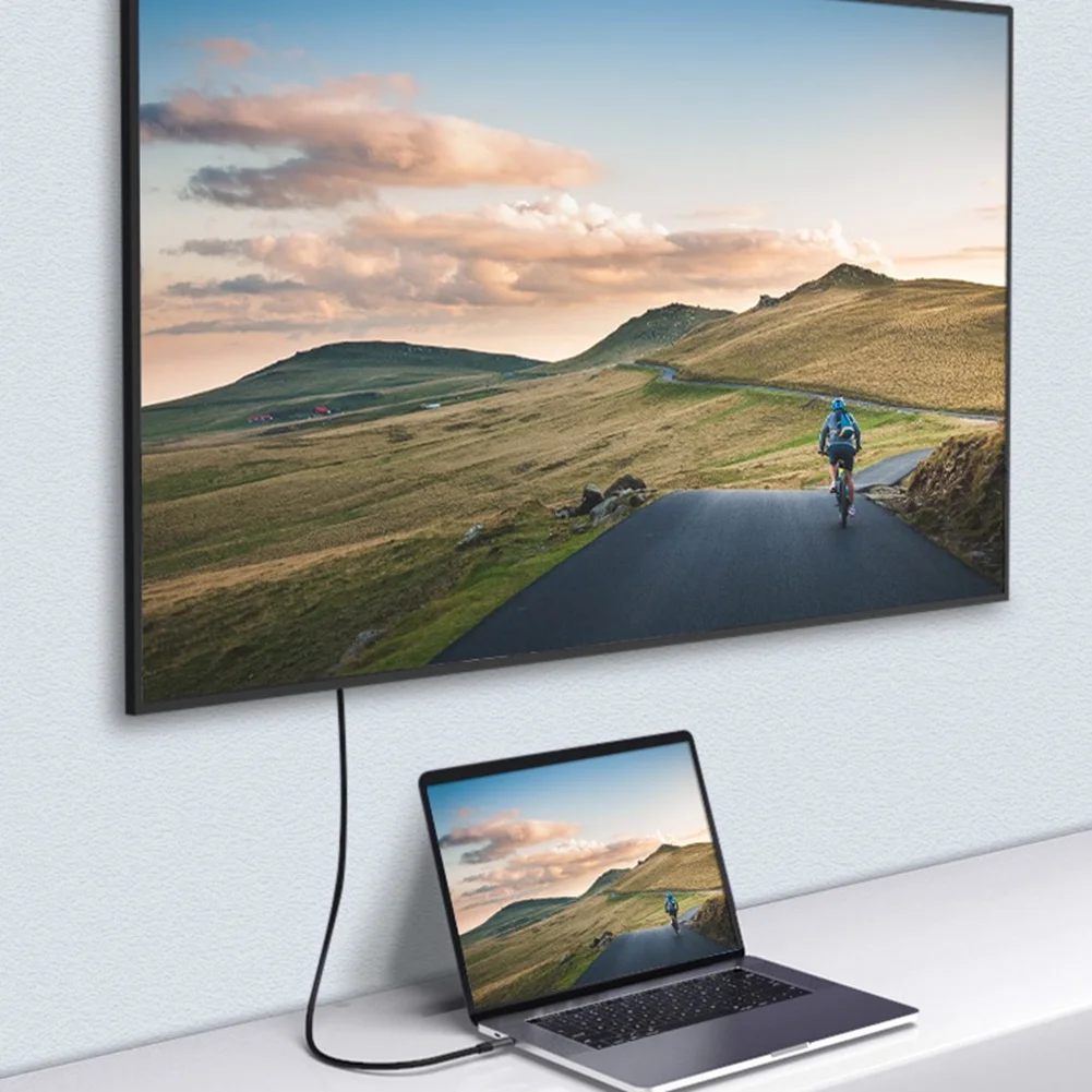 Typ C 3.1 Vollfunktionskabel C auf C Emark Chip Gen2 PD100W HD 4K-Projektionskabel