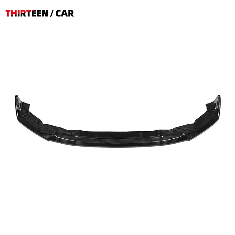 MA Style Dry Carbon Fiber Fibre Front Bumper Lip Splitter for BMW 2 Series G42 M240i 235i M225i Coupe double door 2021-2025