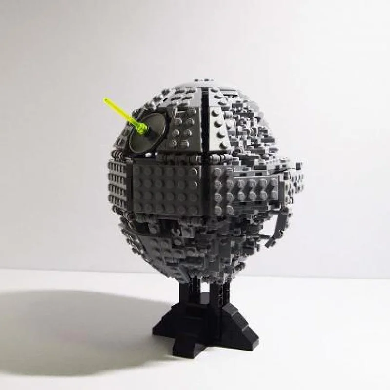 735 قطعة MOC الموت ستار II ميدي مقياس معركة نموذج اللبنات لعبة العمارة الإبداعية هدايا عيد الميلاد فكرة التعليم الاطفال #2