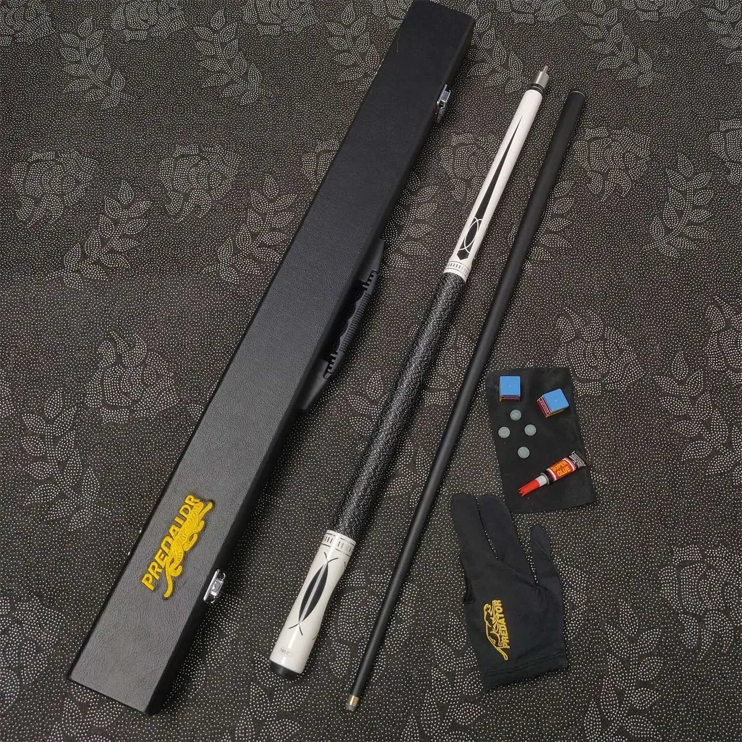 

Handmade Carbon Billiard Cue, Big Head Small Head, Chinese Black 8 Eight Ball, American Nine Ball Cue, Pool Cue