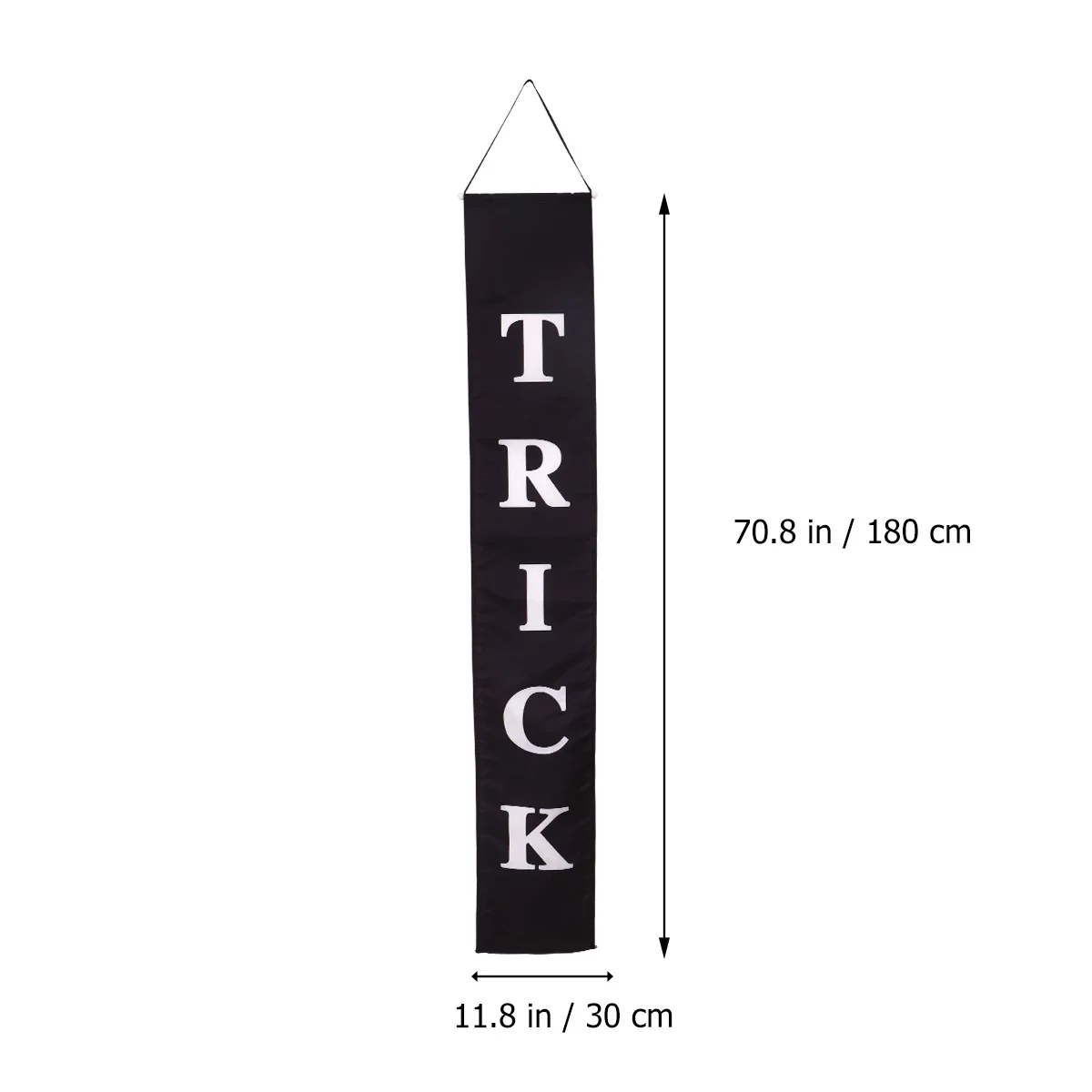 

1 set Halloween Door Curtain Hanging Flag Party Banner Porch Sign Hotel Restaurant Decoration Clear Printed Large Letters