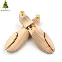Árboles de zapatos para hombres y mujeres Árbol de zapatos de madera de pino de Nueva Zelanda ajustable de doble tubo