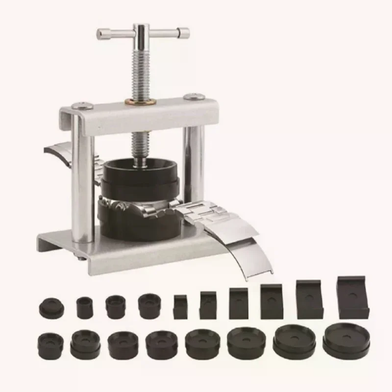 12pcs 18pcs Watch Press Set Watch Back Closing Tool Fitting Dies Watch Repair Tool Die Kit Metal Watchmaker Maintenance Tools