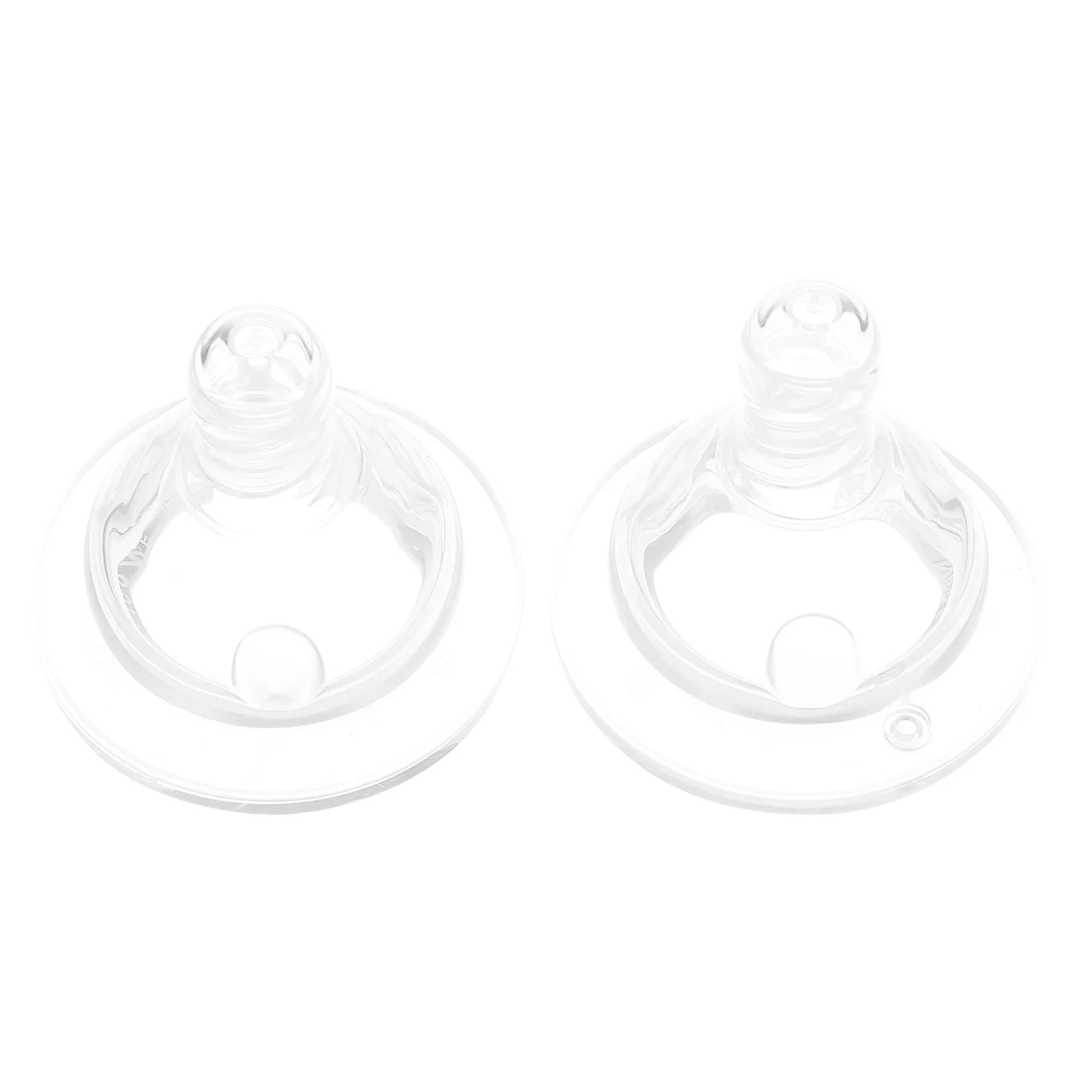 

2 Pcs Nipple Baby Pacifiers Silicone Nurser Nipples Milk Bottles Infant Supplies Silica Gel Replacement Toddler