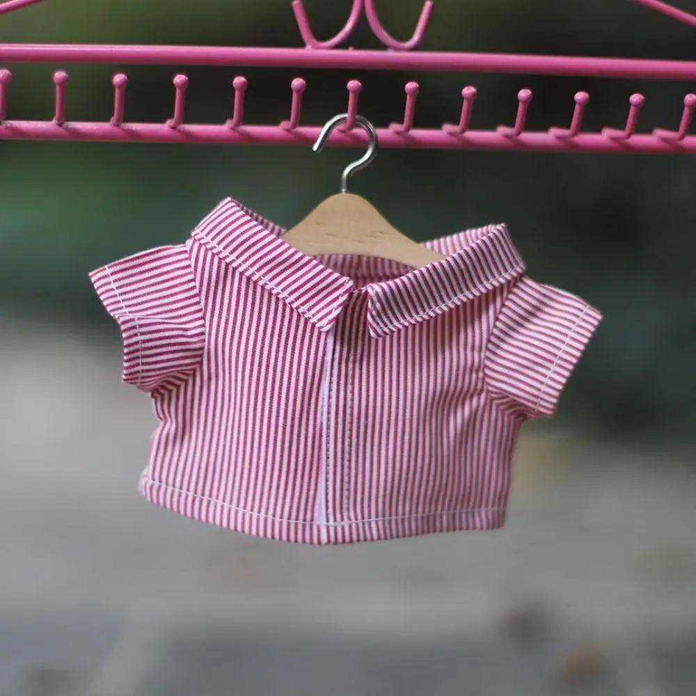 Toys Accessories Doll T-shirt Multicolors Cotton Mini Clothes Fashion Style Idol Doll Outfit 10/20cm Cotton Stuffed Dolls