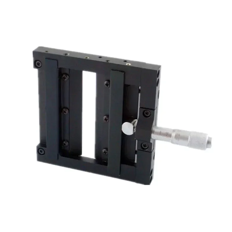 Precision manual adjustable slit, optical experiment unidirectional fine-tuning knife edge slit pass frame diaphragm