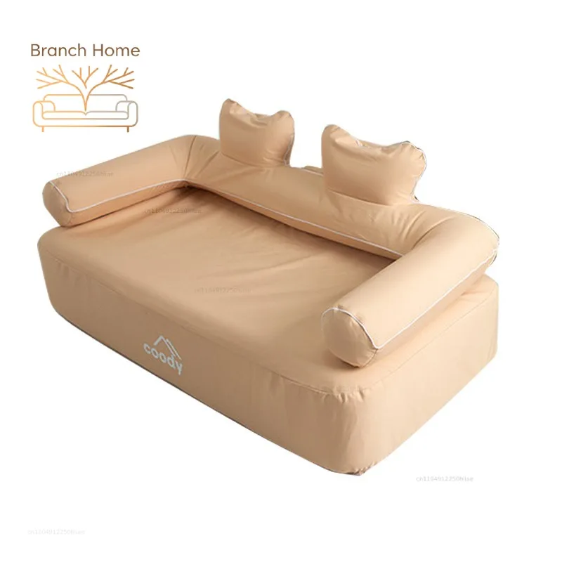 Fully Automatic Inflatable Sofa Lightweight Portable Foldable Double Hiking Chair Multifunctional Outdoor Camping Furnishings