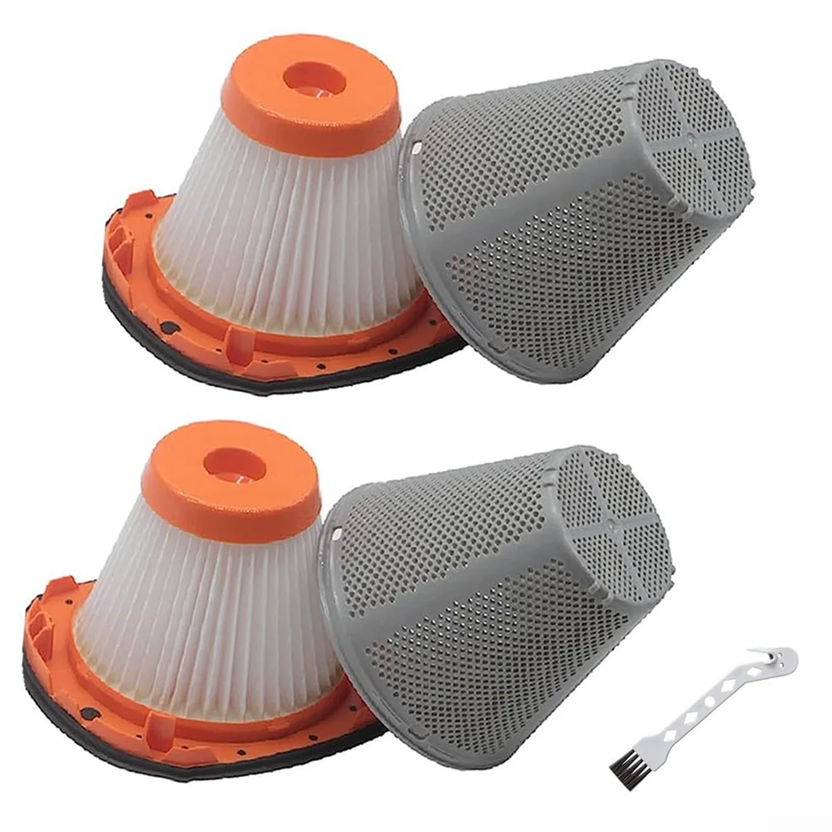 Pengganti Filter Populer untuk Model Vakum Genggam BLACK+DECKER 20V MAX POWERCONNECT BCHV001C1(2 PACK)