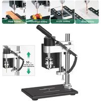 Mini Bench Drill Press Variable Speed Electric Benchtop Drilling Machine Precise Drill Workbench for Wood Jewelry Metal Plastic