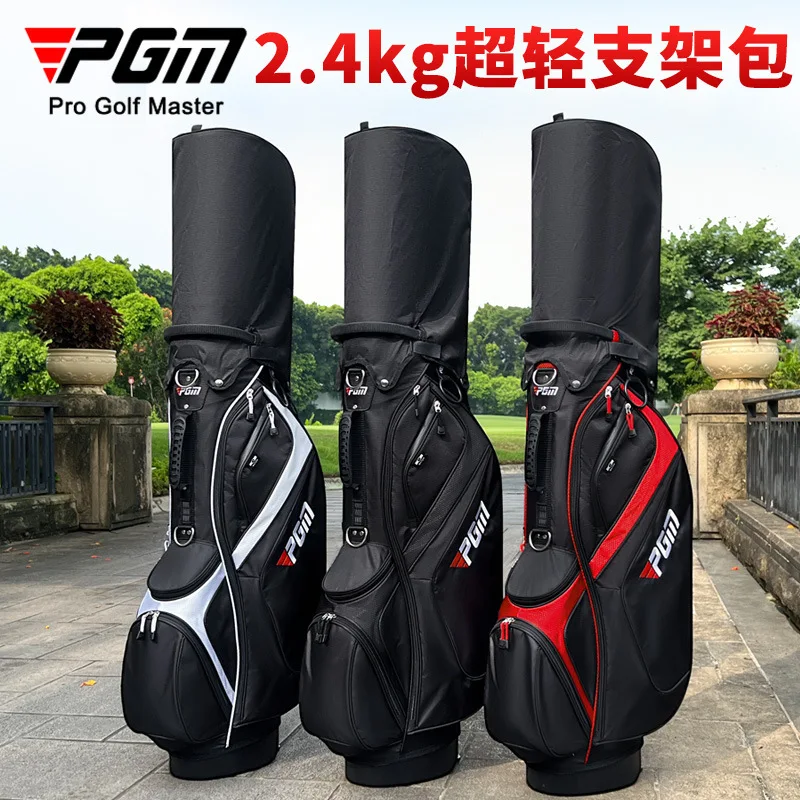 PGM hot-selling golf bag men's and women's bracket bag 14 socket port double shoulder light portable golf club bag