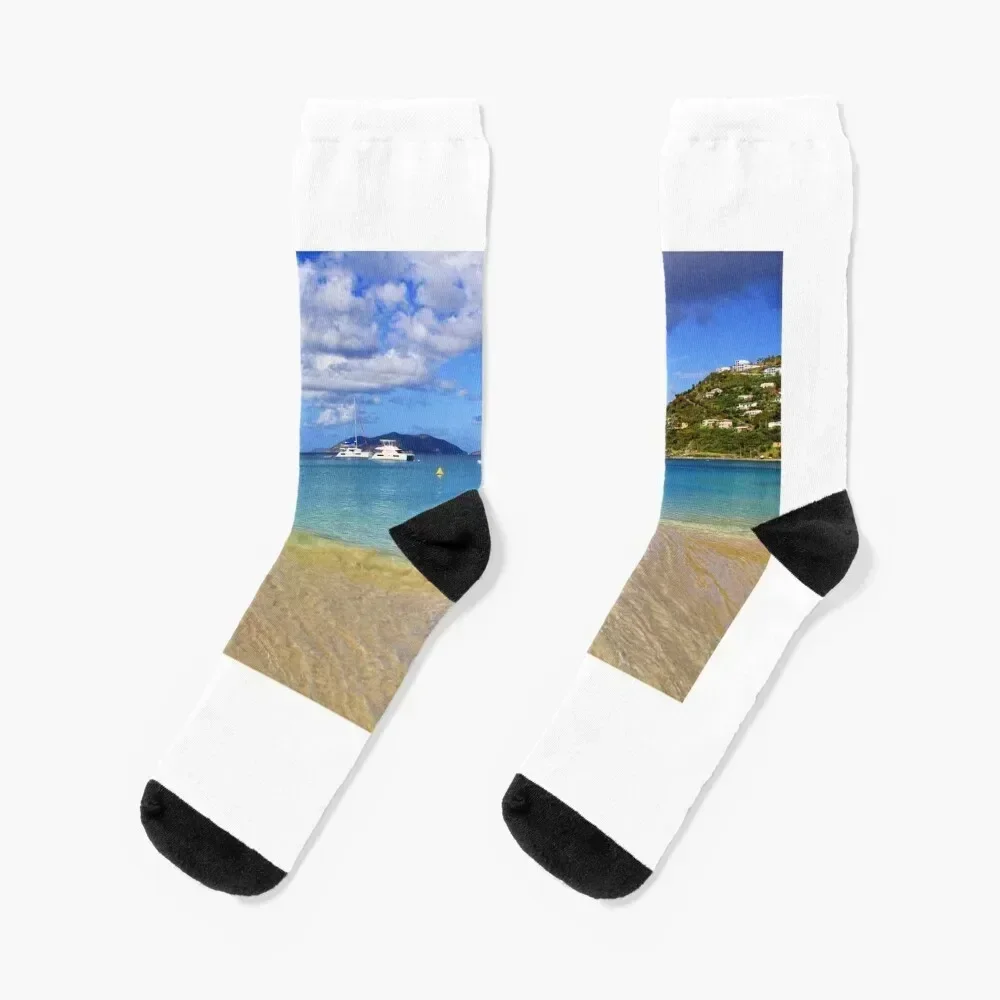 Cane Garden Beach moorings Socks set christmas gift designer Hiking boots Men Socks Luxury Brand Women's