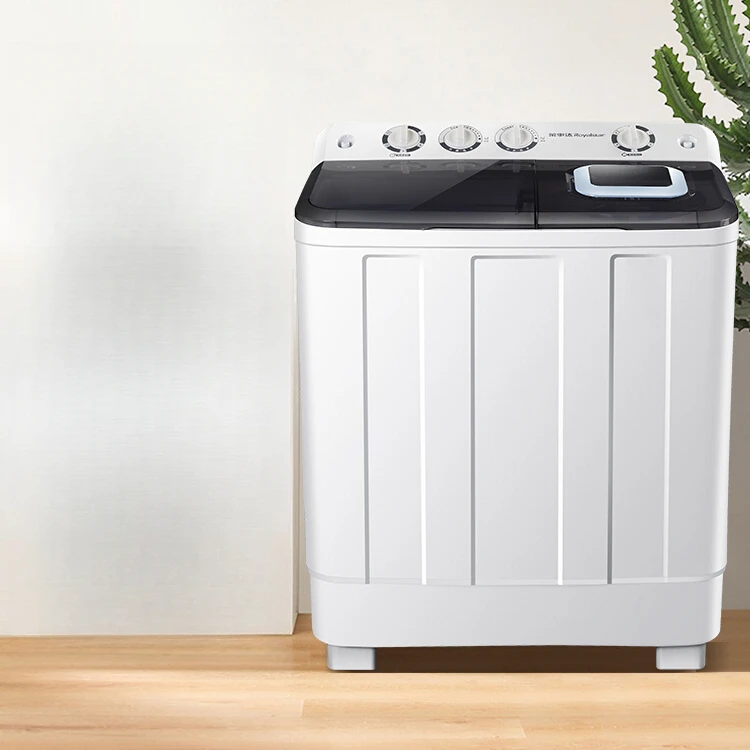 더블 버킷 세탁기 반자동 대용량 가정용 구식 이중 실린더 소형 용출 통합