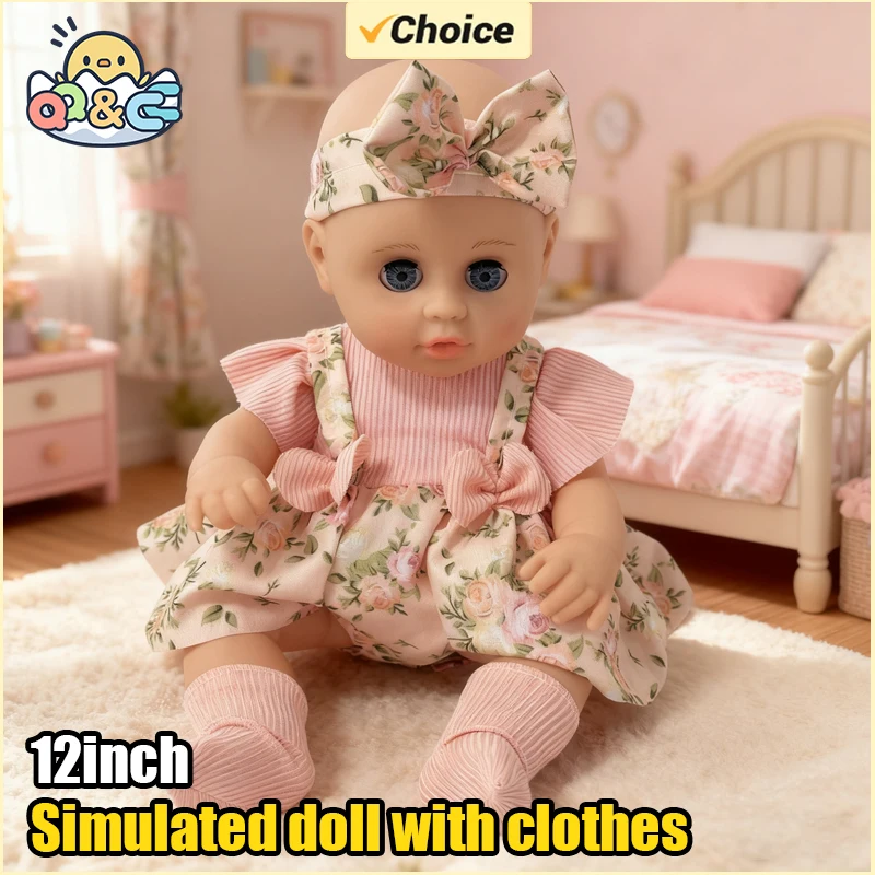

12-дюймовая 30 см кукла Baby Born с нарядкой, виниловая кукла, силиконовая кукла, кукольный домик, детская игрушка, кукла, фестиваль, подарки на день рождения