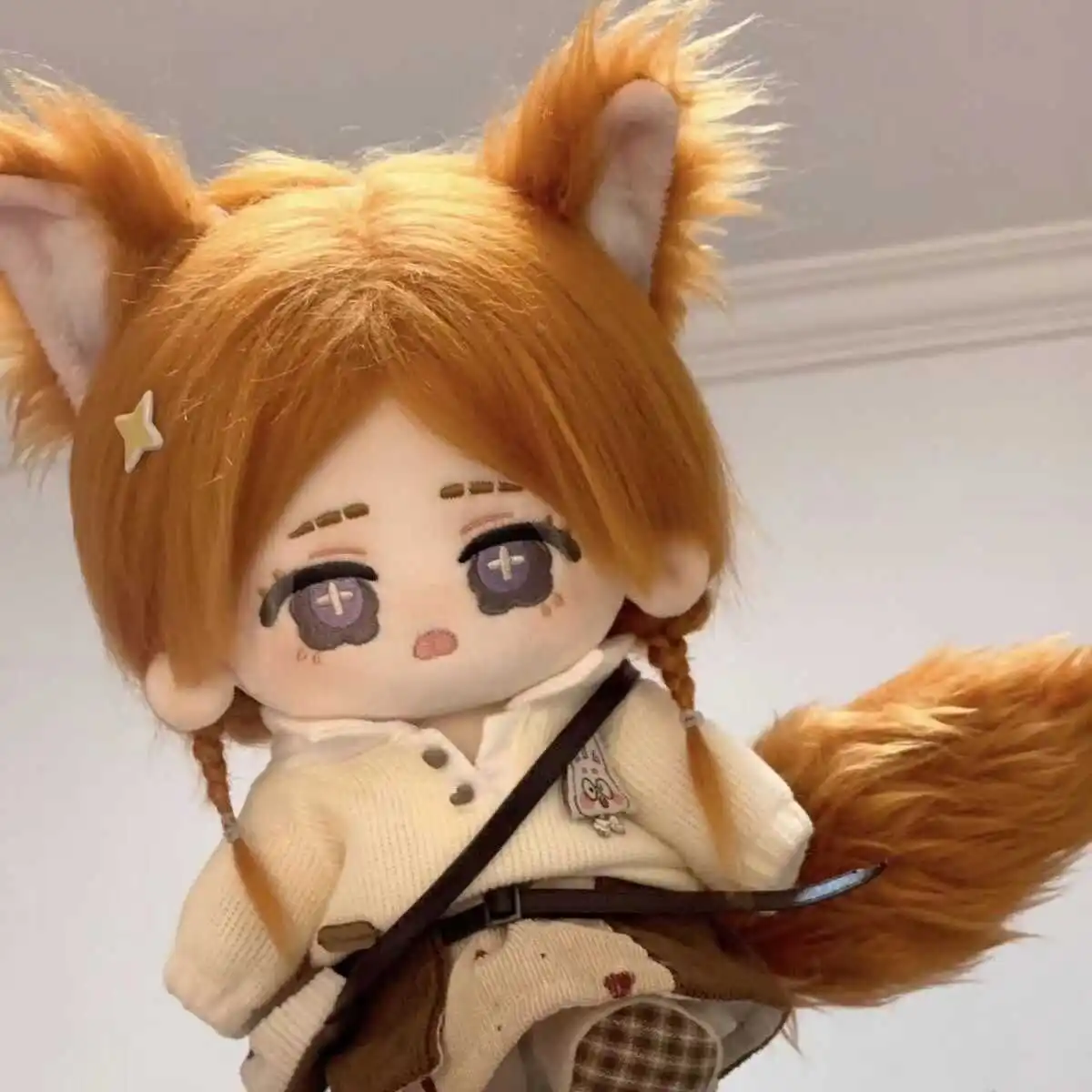 

Anime Identity Ⅴ Merchant Anne Lester Property Cosplay Change Dress Up Adorable Xmas Mascot Gift Reloading Plush Cotton Doll