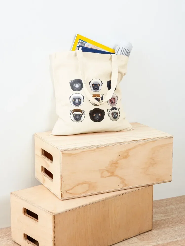 حقيبة يد من Sifaka Lover حقيبة يد من القماش وحقائب يد وحقائب قماش وحقائب هدايا #4