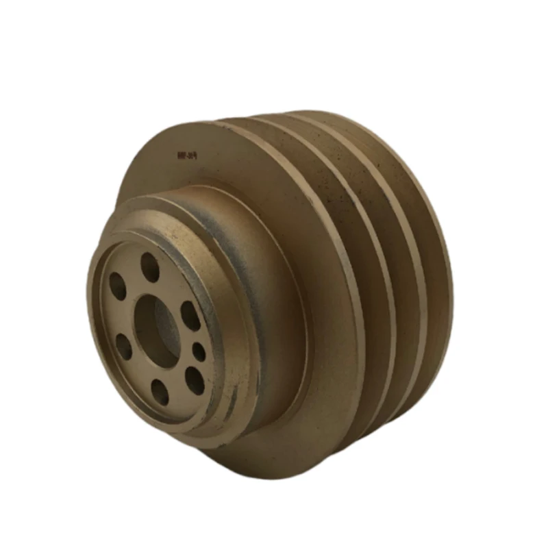 Excavator accessories Crankshaft pulley engine Crankshaft pulley SK200-8 J05E three-slot