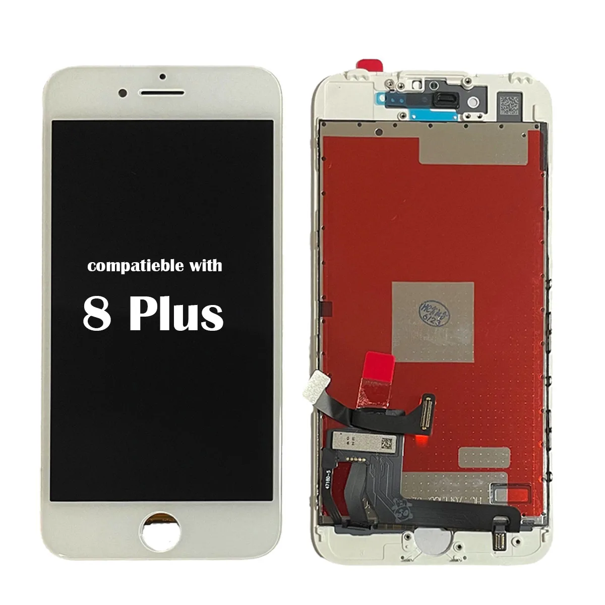 Black White For iPhone 8 8 Plus 7 7 Plus 6S 6S Plus LCD Screen With Touch Screen Digitizer Assembly