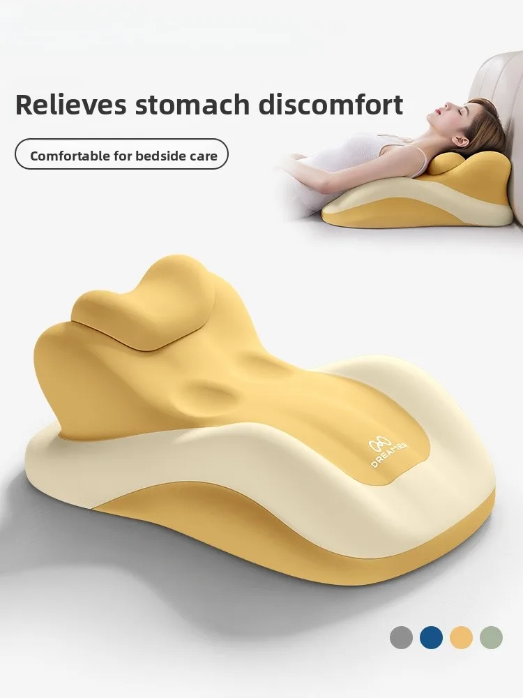 Zhimengren Modern Simple  Backrest Pillow for Bedside Care Acid Reflux Prevention Slope Pad Memory Foam Removable Cover