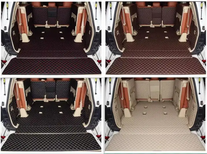 

Высокое качество! Полный комплект автомобильных ковриков в багажник для Lexus LX 570 2021-2007, 7 мест, прочные коврики для багажника, чехол на багажник для LX570 2015