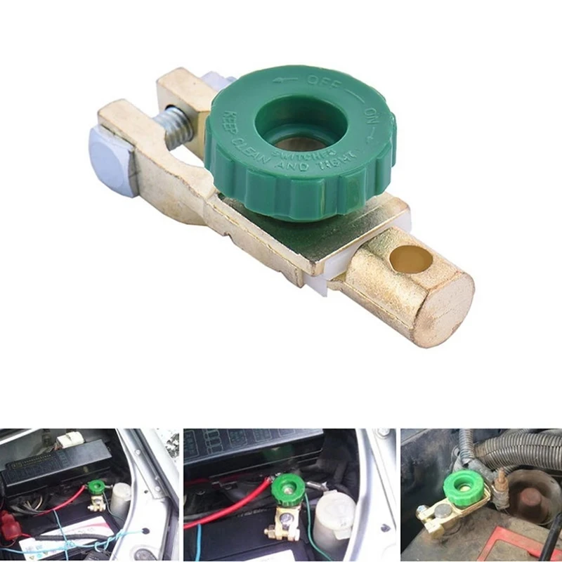 Car Motorcycle Battery Isolator Switch Cut-off Power Switch Rotary Disconnect Isolator Truck Auto Vehicle Pile Head Connector