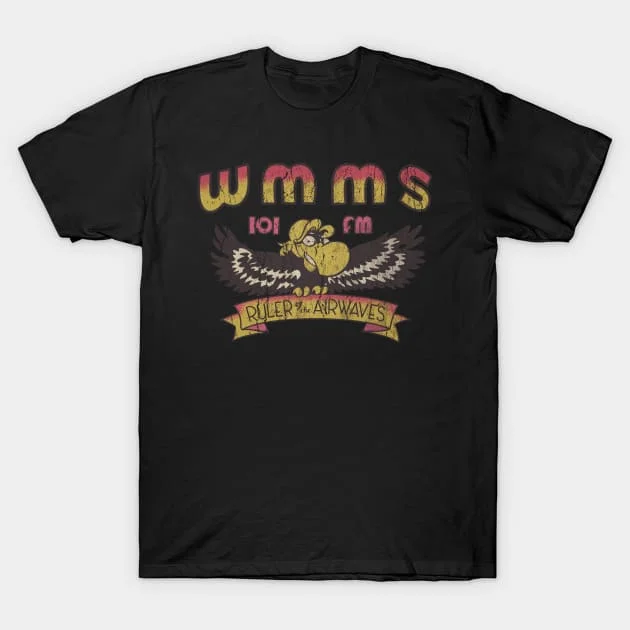 Vintage WMMS 101 FM Radio Station T-Shirt Oversized T-shirts For Women/Men Clothing New Fashion Top Tees