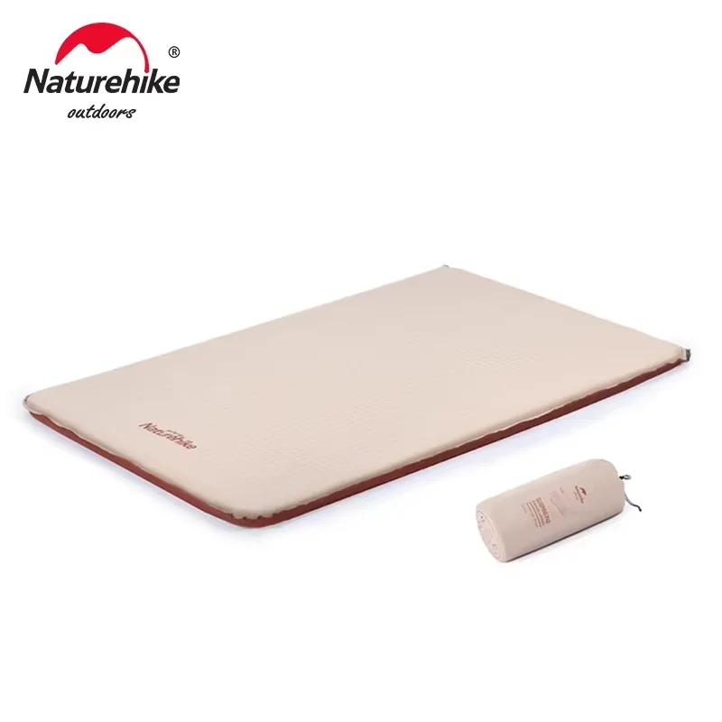 Colchón de aire Naturehike, estera de Camping de esponja autoinflable, esteras inflables automáticas de lujo, cojines para dormir inflables