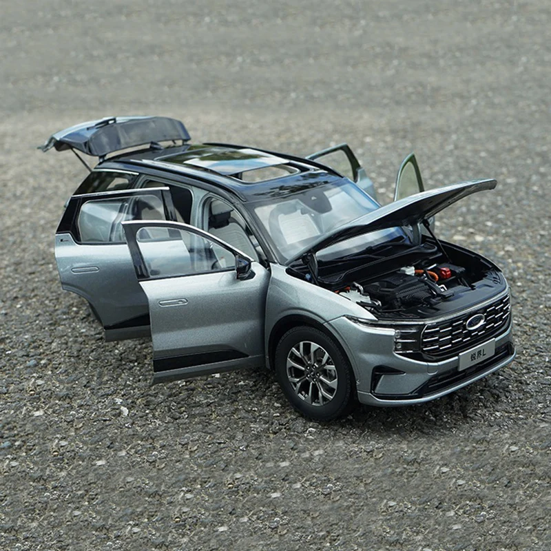 1:18 Scale New 2023 FORD EDGE L SUV Alloy Diecast Simulation Car Model Collectible Boy Toy Gifts