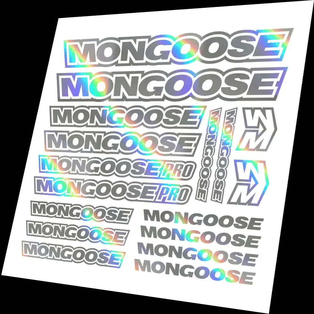 Compatible con MONGOOSE bicicleta ciclismo cuadro calcomanías pegatinas conjunto gráfico bicicleta de montaña MTB BMX cuadro de carretera
