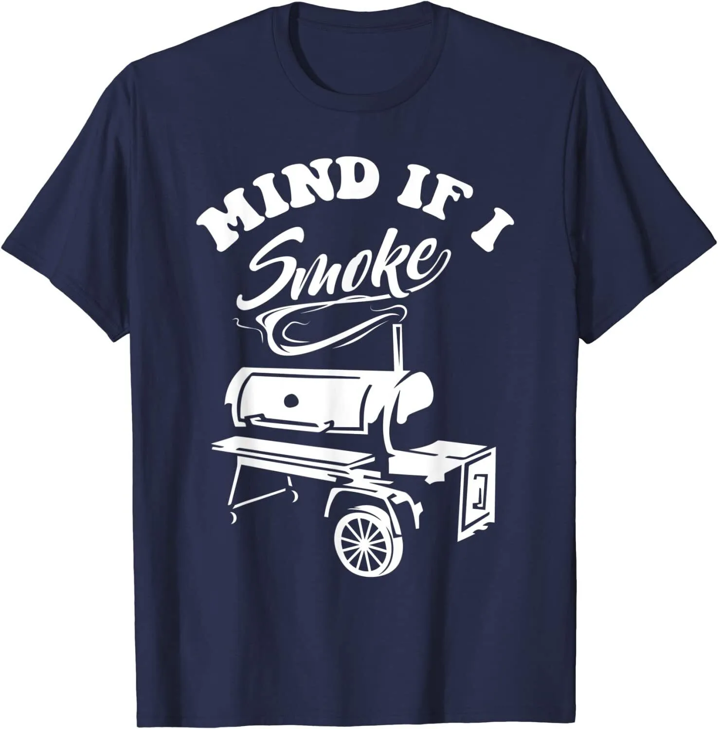 Mind If I Smoke - Funny BBQ Smoker & Grilling Design Unisex T-Shirt