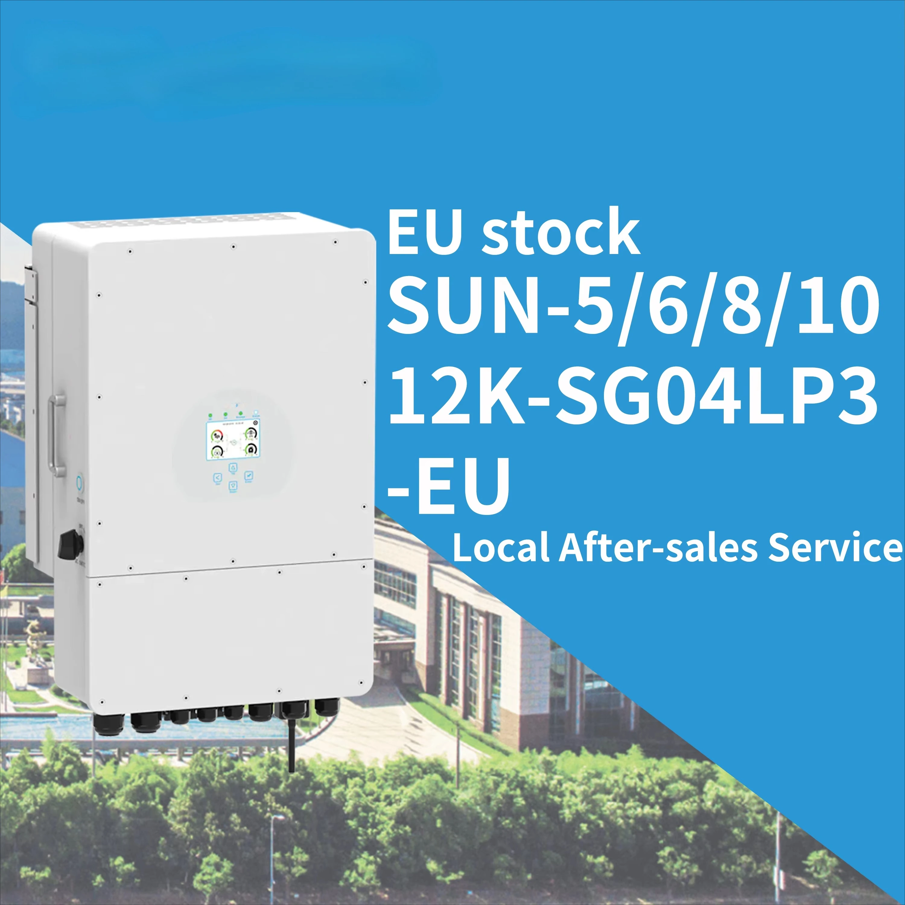 

SUN-(5~12)K-SG04LP3-EU Hybrid 3 Phasen Eu 12kw Sun-12k-sg04lp3-eu Hybrid Solar Inverter 8kw 10kw12kw