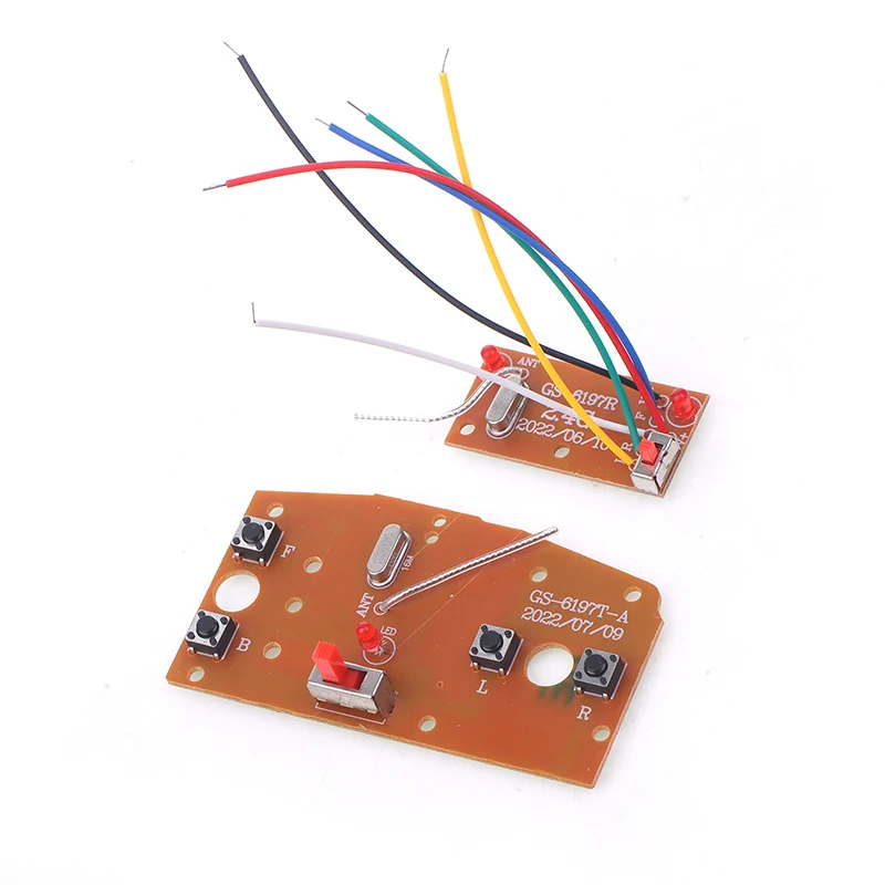 2.4G Four Channel Transmitter Receiver Board For RC Car Remote Control Toys Parts Module High Quality Circuit Board PCBA